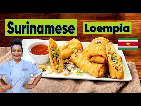 Step By Step Loempia Recipe #viralvideo #recipe #surinamesefood #guyaneserecipe #villagecooking