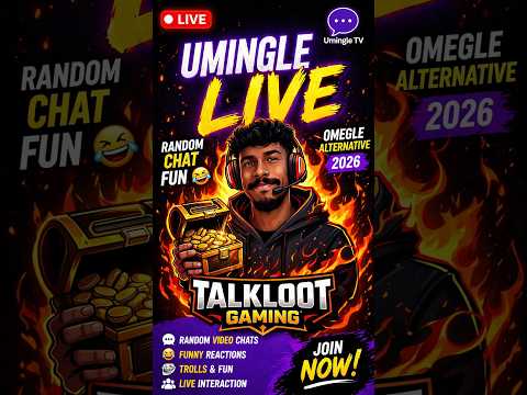 UMINGLE LIVE 🔴 | Random Chat Fun 😂🔥 | Omegle Alternative 2026 | Live Reactions & Trolls