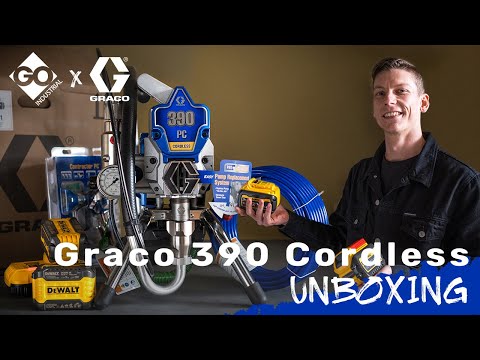 We Unbox the NEW Graco 390 CORDLESS