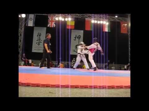 Kyokushin Karate European Cup:(Rom)Adrian Mariea - (Ukr)Bogdan Fedyuk Boys do 70kg