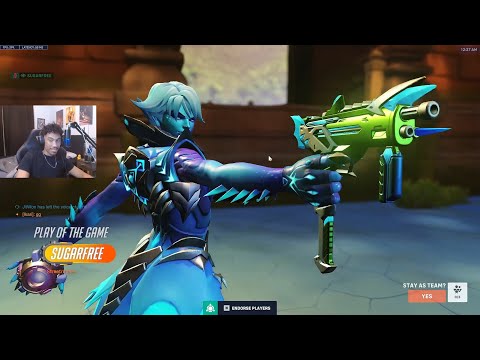 POTG! THIS IS WHAT PRO SOMBRA LOOKS LIKE | SUGARFREE | OVERWATCH 2 SEASON 17