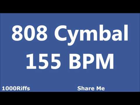 808 Cymbal Metronome : 155 BPM ✓