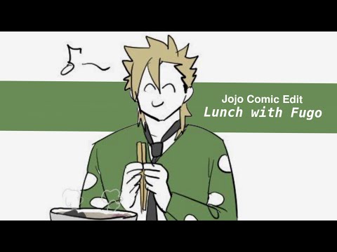 JJBA Comic Edit - Fugo’s Lunch