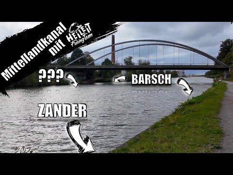 Ein Tag am Mittellandkanal! Zander und Barsch angeln mit Fishing Team Heileit inkl. Catch & Cook