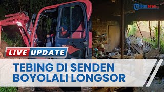 Longsor di Tebing Sinden Boyolali Bikin 2 Rumah Warga Rusak, Sejumlah Titik Jalan Tertutup Material