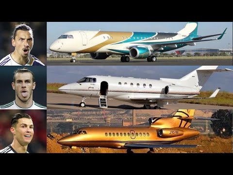 Siapakah Termahal dan Termewah! 10 Jet Pribadi Milik Pemain Megah Bintang Sepak Bola Dunia