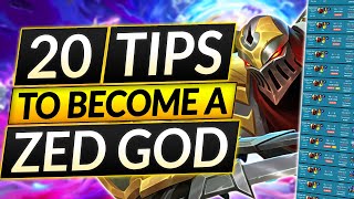 Download lagu 20 BEST ZED Tips to RANK UP FAST in Season 12 - PRO Combos, Mechanics, Builds - LoL Guide mp3 Download lagu 20 BEST ZED Tips to RANK UP FAST in Season 12 - PRO Combos, Mechanics, Builds - LoL Guide mp3