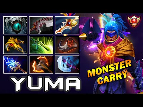 Yuma Anti-Mage GODLIKE Comeback | Mega Creeps to Win | Dota 2 Pro Carry Gameplay!