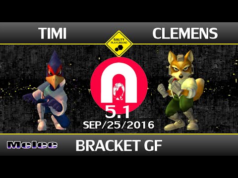 SU 5.1 - Timi (Falco) Vs Clemens (Fox) - SSBM Singles Bracket Grand Final