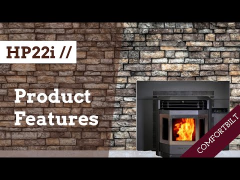 ComfortBilt HP22i Pellet Stove Fireplace Insert - Hearth Appliances