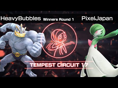 Tempest Circuit 17 - Pokkén DX Winners Round 1: HeavyBubbles (Machamp) vs. PixelJapan (Gardevoir)
