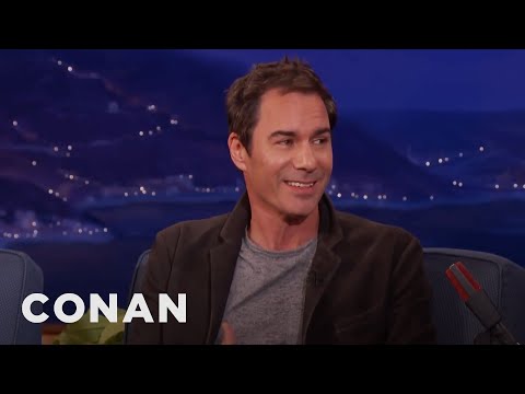 Eric McCormack Plays The Tennis Racket | CONAN on TBS