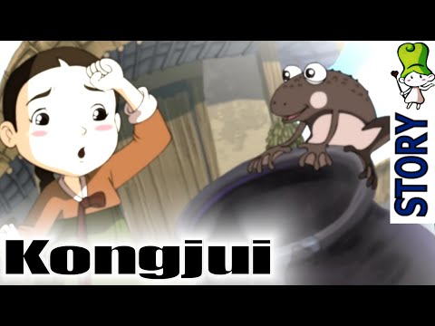 英文童話故事:韓國童話:孔姬與佩姬 (Kongjui and Patjui - Bedtime Story (BedtimeStory.TV))