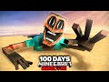 I Survived Minecraft S Most Terrifying Mods For 100 Days