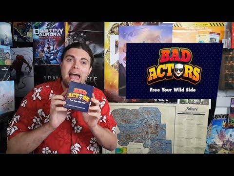 Bad Actors - Kickstarter Board Game Review