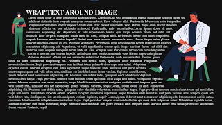 WRAP TEXT AROUND IMAGE USING CSS |CODE TO INFINTY