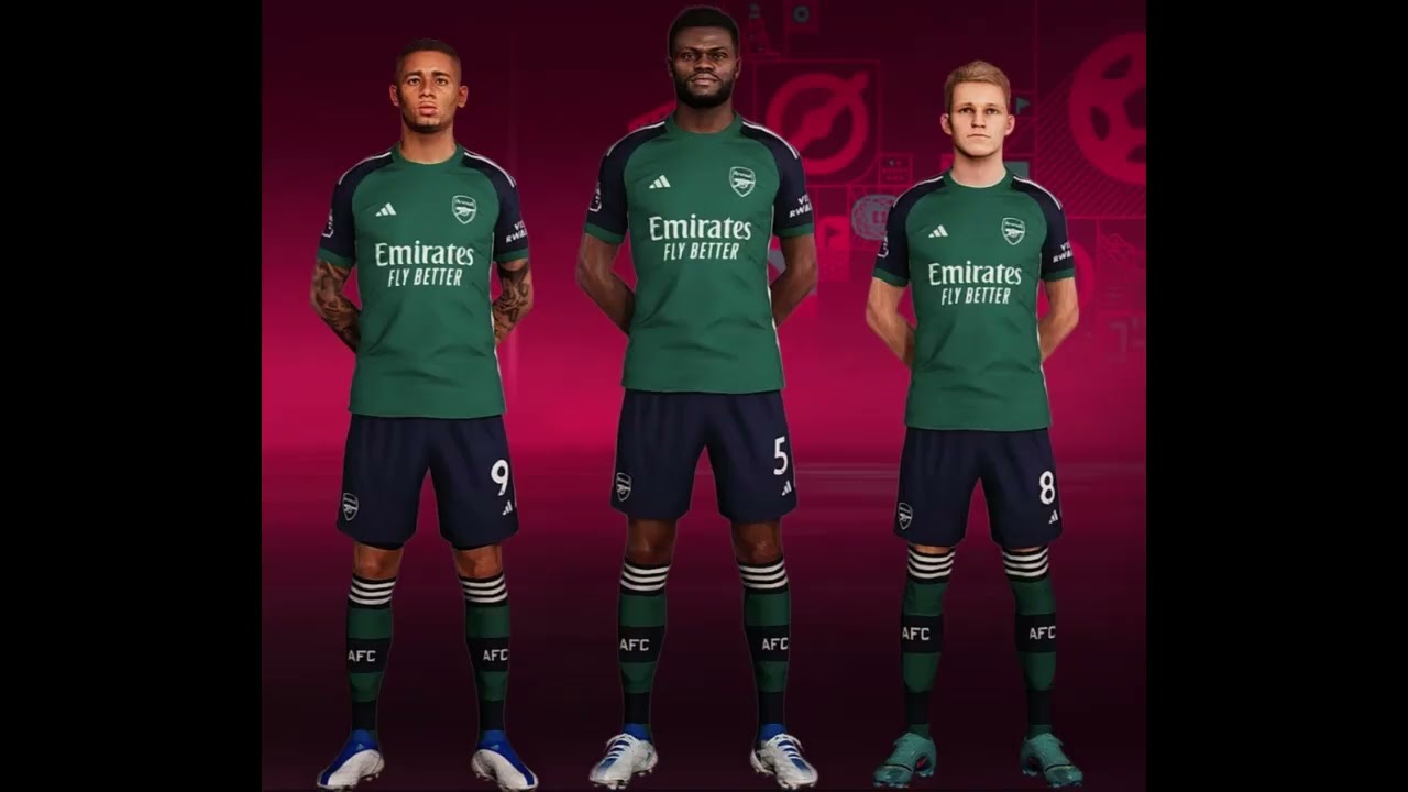 Arsenal 23 24 Third Kit Leaked