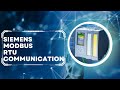Modbus RTU Communication Siemens As Slave Device