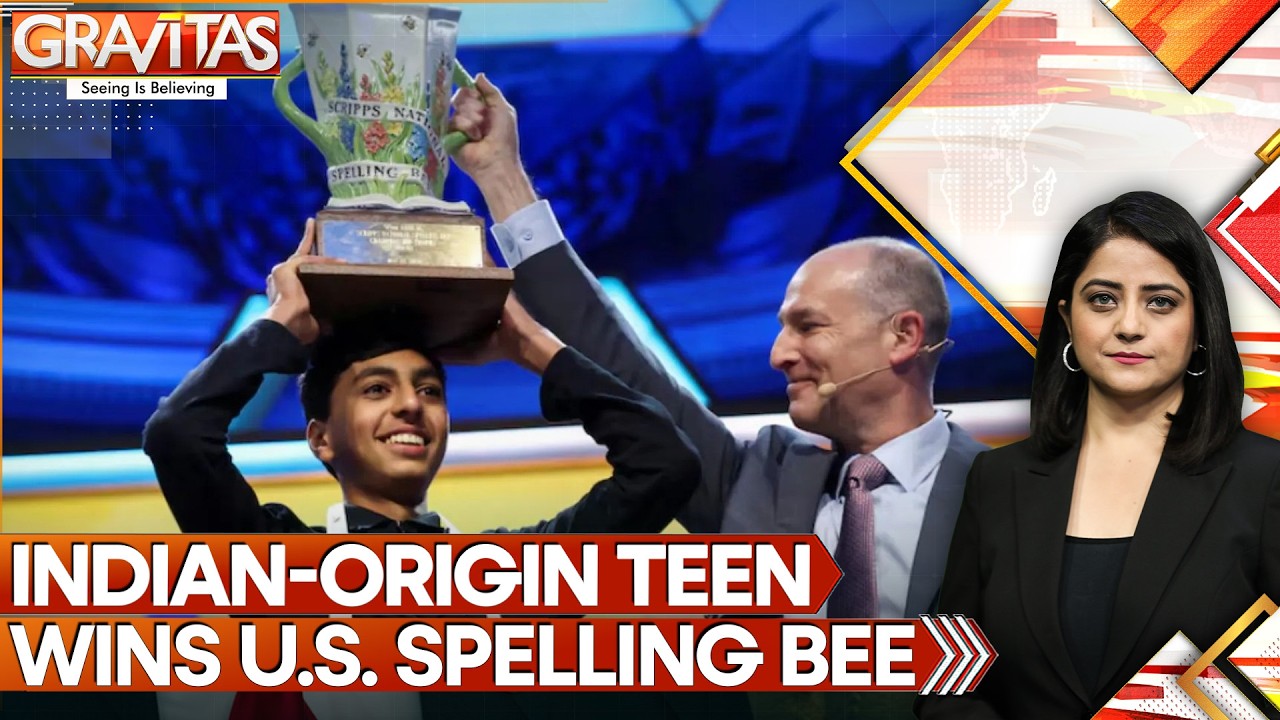 Indian-Origin Shrey Parikh Is New U.S. Spelling Bee Champion, Wins $52,500 Prize | GRAVITAS