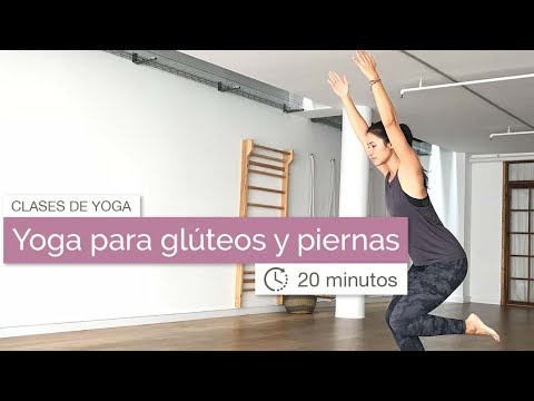 Yoga exercises for glutes and legs (20 min)