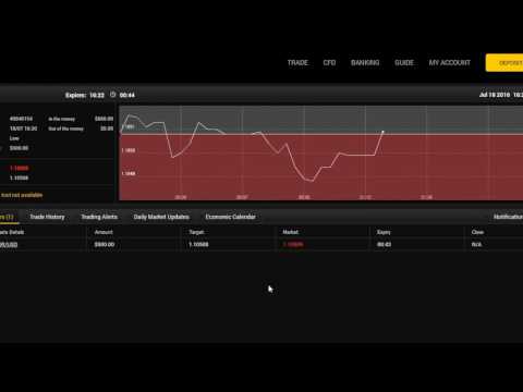 Live Binary Option Trade Taken on18th July 2016
