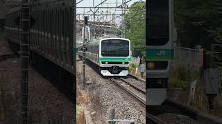 【我孫子駅】入線がかっこいい駅シリーズ！（ #鉄道 #shorts ）