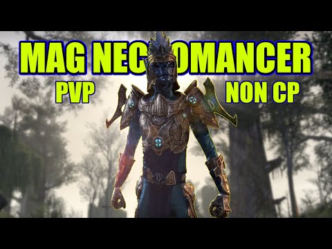 ESO GRAVE LORD MAG NECROMANCER PVP Gameplay