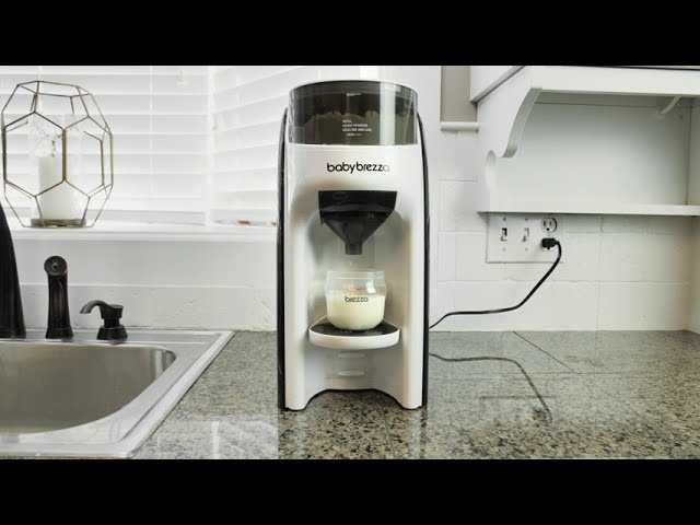Vídeo relacionado con Baby Brezza Formula Pro Mini - Preparador de Biberones Automático - Dispensador de Leche en Polvo Compacto y Portátil - Compatible con Fórmulas - Calienta Biberones