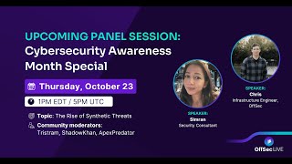 Cybersecurity Awareness Month: The Rise of Synthetic Threats