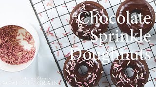 Gluten- Free Chocolate Sprinkle Donuts Recipe | Danielle Walker