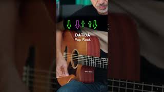 Como tocar a BATIDA mais usada no Violão #musica #auladeviolao #violao #shorts