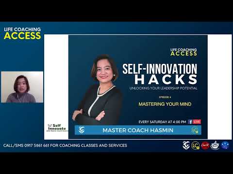 LIFE COACHING ACCESS | SELF-INNOVATION HACKS WITH MASTER COACH HASMIN MIROY