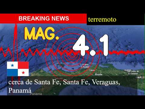 😱🚨 Terremoto cerca de Santa Fe, Santa Fe, Veraguas, Panamá actualizaciones en vivo hoy: un temblor d