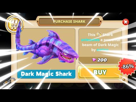 GOT DARK MAGIC SHARK 86% OFF (NEW JAWSOME DISCOUNT 2023) - Hungry Shark World