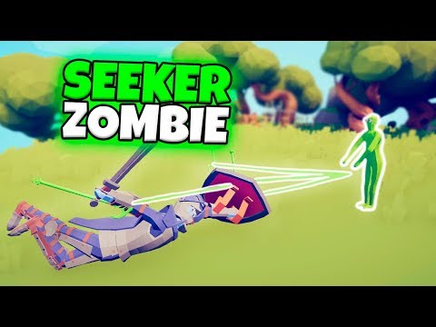 SEEKER ZOMBIE 1 VS 1 OTHER UNITS | TABS MODDED GAMEPLAY