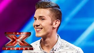 Jordan Morris sings John Legend&#39;s All Of Me | Arena Auditions Wk 2 | The X Factor UK 2014
