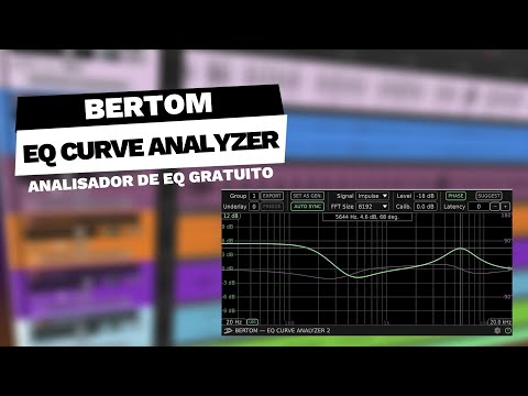 Bertom EQ Curve Analyzer - Analisador de Plugins Gratuito