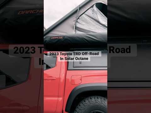 Thumbnail for 2023 Toyota TRD Off-Road in Solar Octane - equipped with GAIA Truck Camper & Darche Awning 4x4READY by Toyota Gaia