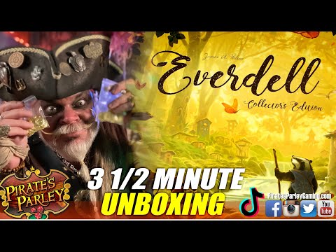 Everdell “Collector’s Edition” PIRATE UNBOXING!