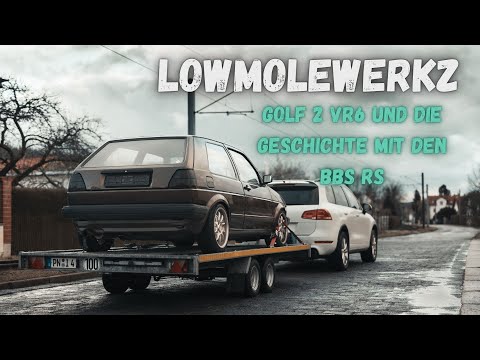 LowMoleWerkz | Golf 2 VR6 and the story with the BBS RS