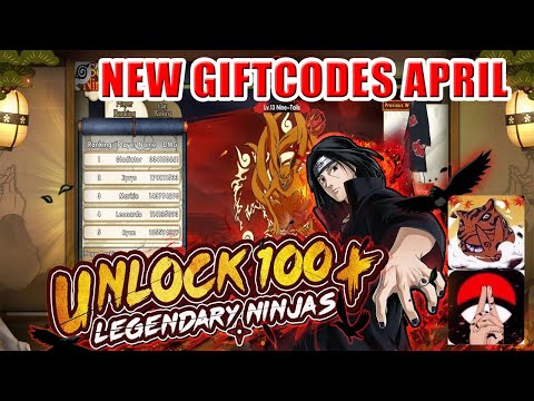 Legendary Heroes Revolution & 6 New Giftcodes April - Naruto Ultimate Wars Awaken New Code