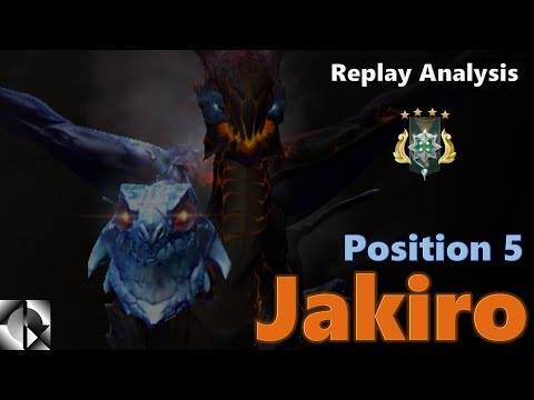 Replay Analysis: Jakiro 5 Support - Archon 4 | 7.27d