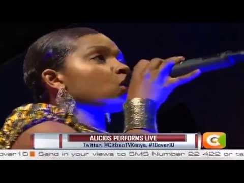 10 over 10 inteview with Congolese artist Alicios, Live performance