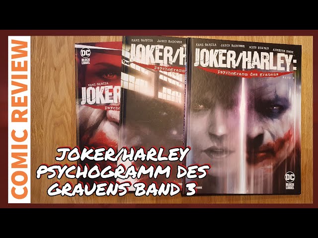Vídeo relacionado con Joker/Harley: Psychogramm des Grauens (Sammelband)