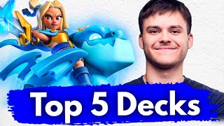 TOP 5 BEST Spirit Empress Decks in Clash Royale - Deck Guide by Ian77