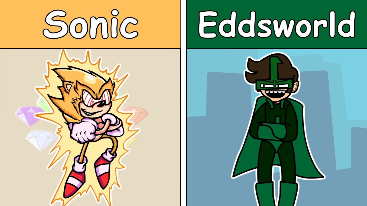 Chaos Sonic Vs Eddsworld (Vs Sonic.EXE) - FNF