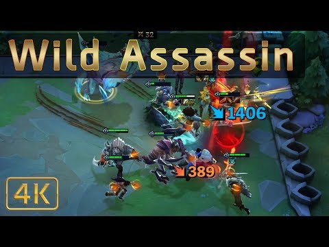 Wild Assasins - LoL TFT in 4k - Building a non cookie cutter Team with no 3 star Units