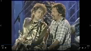 Bob Dylan w/ Bruce Springsteen (full set video)- Rock And Roll Hall Of Fame Opening - Cleveland 1995