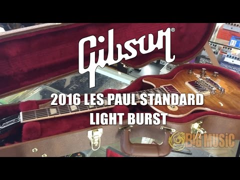 GIBSON | 2016 LES PAUL STANDARD LIGHT BURST |UNBOXING AND DEMO