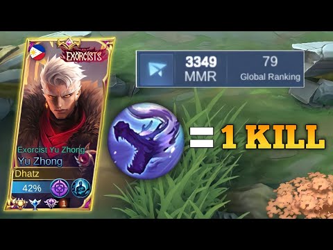 YU ZHONG 2nd SKILL = 1 KILL DELETE! THEY THINK IM USING CHEAT!!!